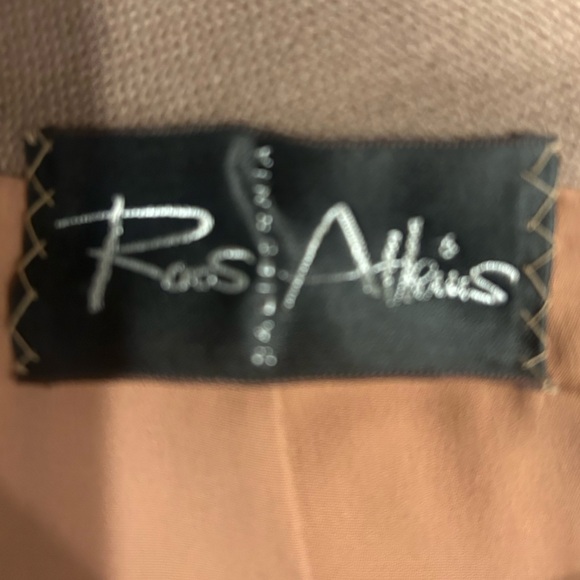 Vintage Elegant Tan Mink-Trimmed Women's Jacket - Picture 3 of 6